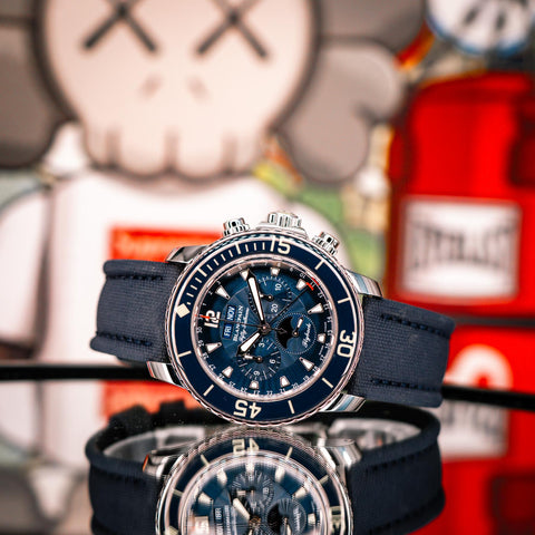 Blancpain Fifty Fathoms Chronographe Flyback Quantième Complet 45MM 5066F-1140-52B