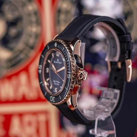 Blancpain Fifty Fathoms Automatique Red Gold 45MM 5015-3630-52A