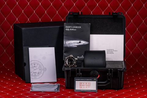 Blancpain Fifty Fathoms Titanium 45MM Black Dial 5015-12B30-B52A