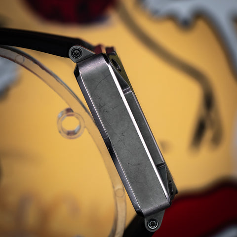 Bell & Ross BR 01 Chronograph 46MM Grey Dial Rubber Strap (BR0194-TI-PRO)