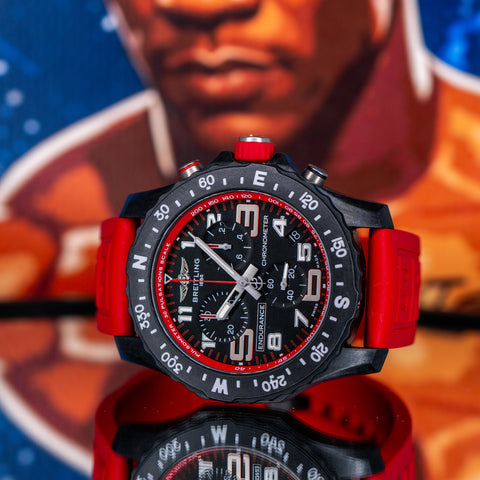 Breitling Endurance Pro Red Rubber Strap X82310