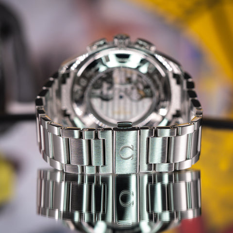 OMEGA Seamaster Aqua Terra Chronograph Grey Teak Dial 150M 44MM Steel Bracelet (231.10.44.50.06.001)