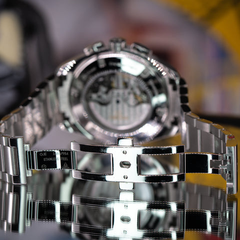 OMEGA Seamaster Aqua Terra Chronograph Grey Teak Dial 150M 44MM Steel Bracelet (231.10.44.50.06.001)