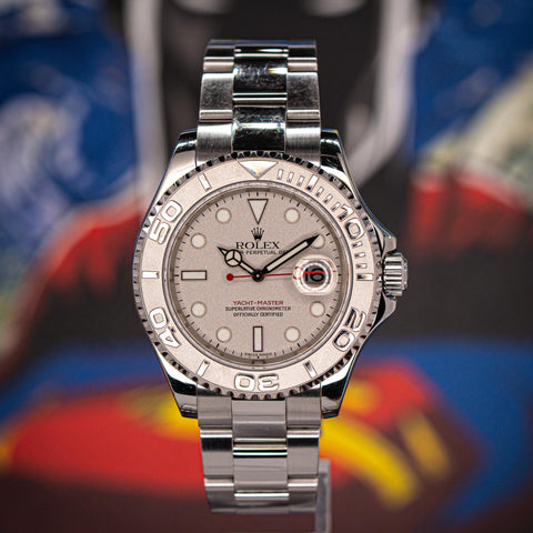 Rolex Yacht-Master 40MM Silver Dial Unpolished 16622