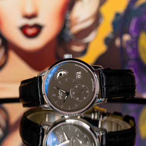 Glashütte Original PanoMaticLunar watch with front dial image
