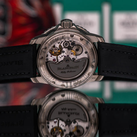 Blancpain Fifty Fathoms Titanium 45MM Black Dial 5015-12B30-B52A