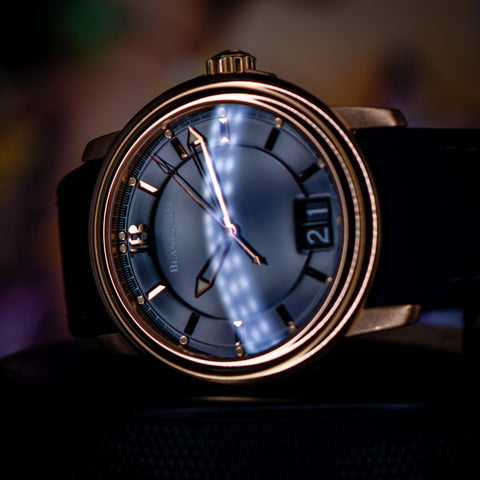 Pre-owned Blancpain Léman 2850A luxury watch - Pucks and Timepieces DSLR photography