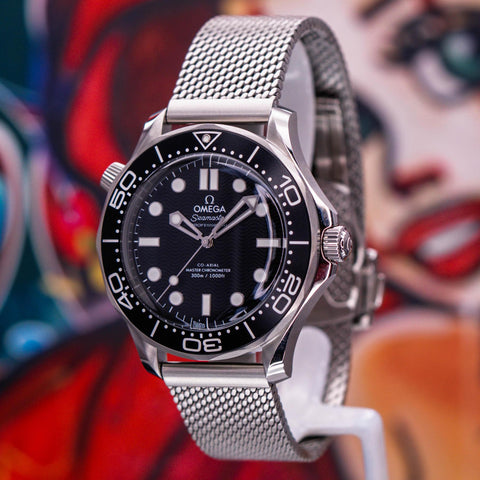 Omega Seamaster Diver 300M Mesh Bracelet 210.30.42.20.01.010