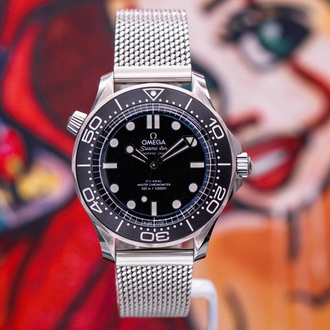 Omega Seamaster Diver 300M Mesh Bracelet 210.30.42.20.01.010