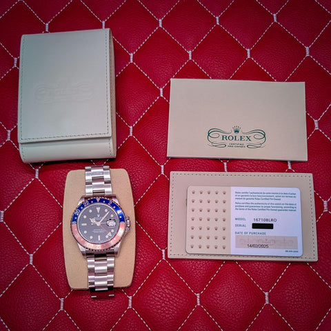Rolex GMT-Master II 16710BLRO “Pepsi” CPO