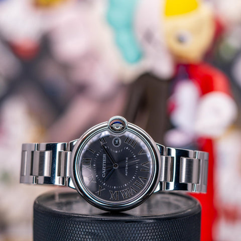 Cartier Ballon Bleu 40mm Grey Dial Stainless Steel WSBB0060