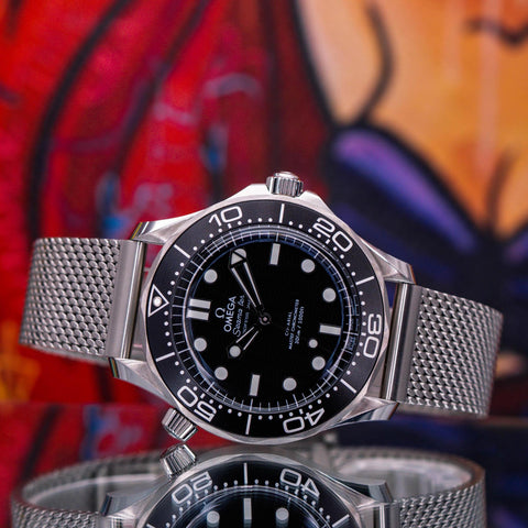 Omega Seamaster Diver 300M Mesh Bracelet 210.30.42.20.01.010