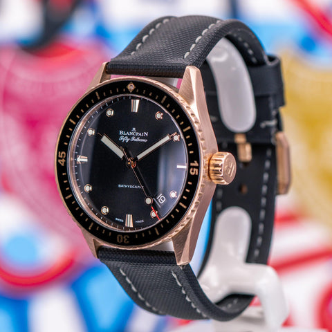 Blancpain Fifty Fathoms Bathyscaphe Sedna Gold 5000-36S30-B52A