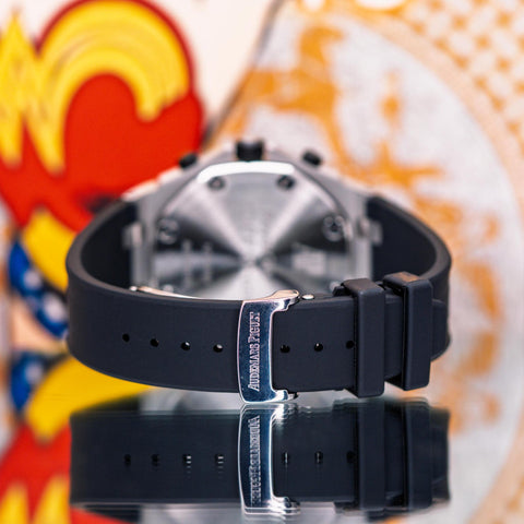 Audemars Piguet Royal Oak Offshore Chronograph Black Dial Rubber Strap 26020ST.OO.D101CR.01