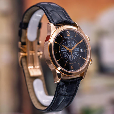 Jaeger-LeCoultre Master Memovox Worldtimer Limited Edition Black Dial Q1412471