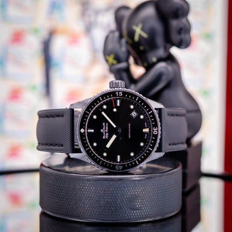 Blancpain Fifty Fathoms Bathyscape Ceramic "Darth Vader" Black Dial 5000-0130-B52A