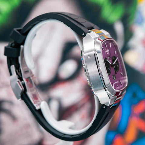 Glashütte Original Seventies Chronograph Panorama Date “Plasma” Limited Edition 1-37-02-20-02-63