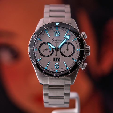 Glashütte Original SeaQ Chronograph “German Panda” 1-37-23-03-80-70