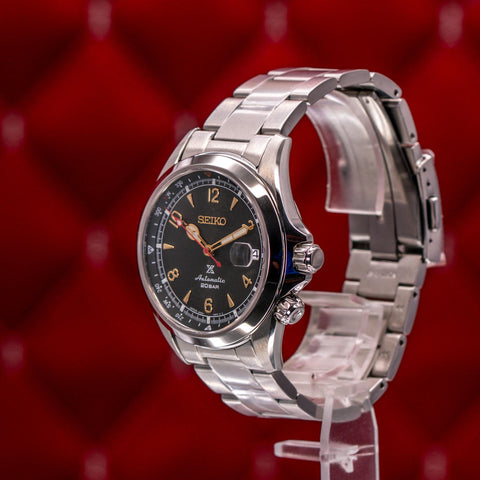 Seiko Prospex Alpinist SPB341J1 Thailand Seub Nakhasathien Limited Edition - Dial Close-Up View