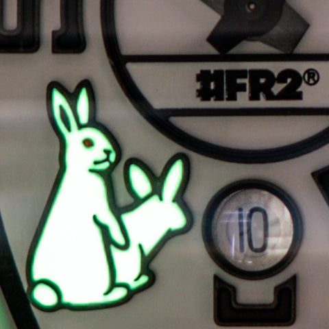 Franck Muller Vanguard #FR2 “Rabbits” L.E. 41MM White Dial Textile Strap V41SCDT FR2 GFGRNR NR