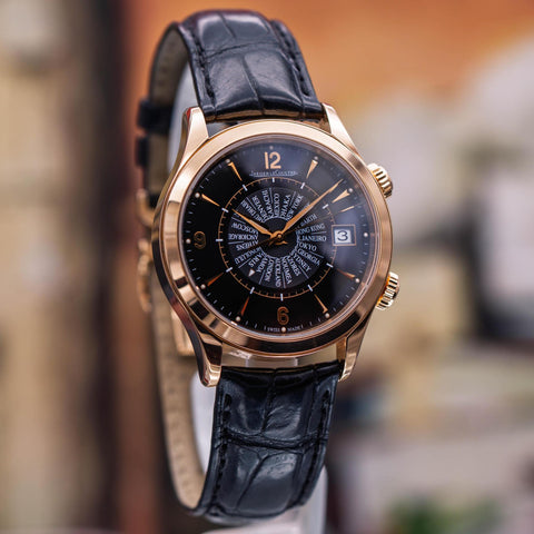 Jaeger-LeCoultre Master Memovox Worldtimer Limited Edition Black Dial Q1412471