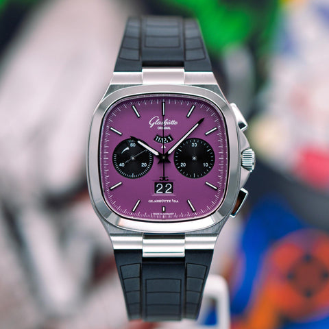 Glashütte Original Seventies Chronograph Panorama Date “Plasma” Limited Edition 1-37-02-20-02-63