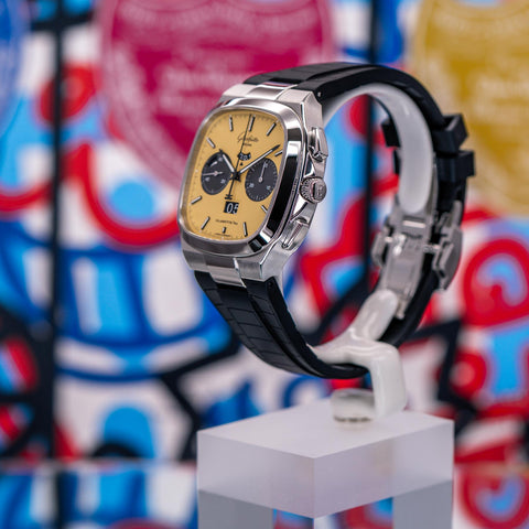 Glashütte Original Seventies Panorama Chronograph “Golden Bay” Limited Edition 1-37-02-14-02-63