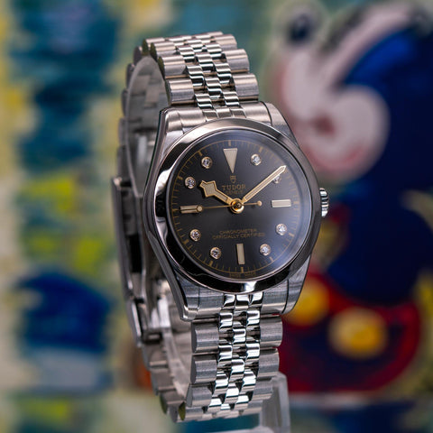 Tudor Black Bay Black Diamonds Anthracite Dial M79640-0004 - Side Profile