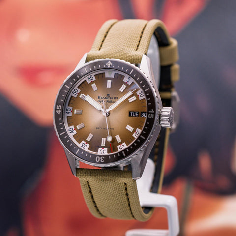 Blancpain Fifty Fathoms Bathyscaphe Day Date Desert Edition 5052-1146-E52A