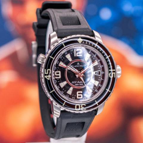 Blancpain Fifty Fathoms 500 Fathoms GMT 50021-12B30-52B