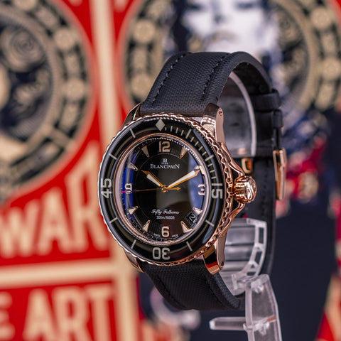 Blancpain Fifty Fathoms Automatique Red Gold 45MM 5015-3630-52A