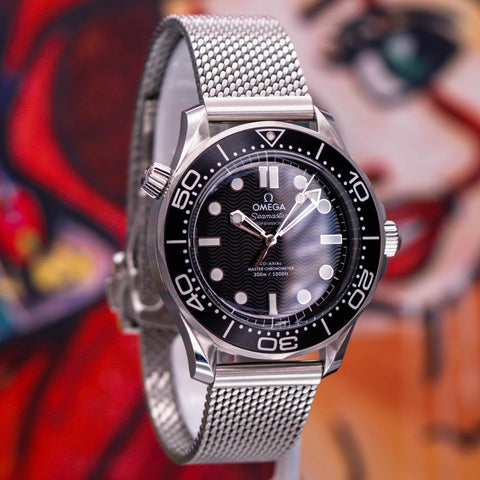 Omega Seamaster Diver 300M Mesh Bracelet 210.30.42.20.01.010