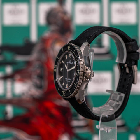 Blancpain Fifty Fathoms Titanium 45MM Black Dial 5015-12B30-B52A