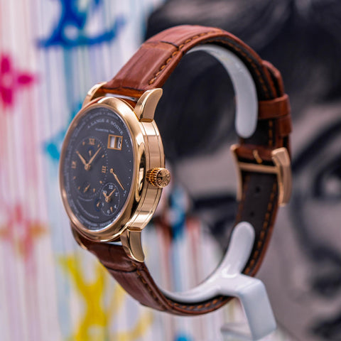 A. Lange & Söhne Lange 1 Time Zone Anthracite Dial 116.033
