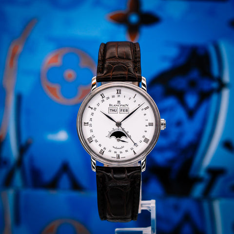 Blancpain Quantième Complet Villeret 6263-1127-55A - Wrist Shot