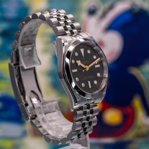 Tudor Black Bay Black Diamonds Anthracite Dial M79640-0004 - Wrist Shot