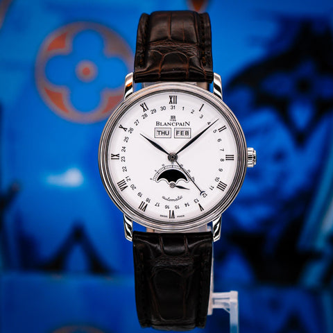 Blancpain Quantième Complet Villeret 6263-1127-55A - Side Profile