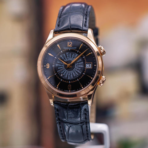 Jaeger-LeCoultre Master Memovox Worldtimer Limited Edition Black Dial Q1412471