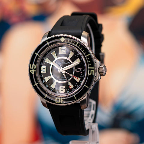 Blancpain Fifty Fathoms 500 Fathoms GMT Limited Edition 50021-12B30-52B