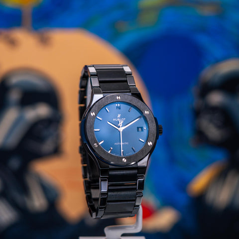 Hublot Classic Fusion Blue Dial 510.CM.7170.CM