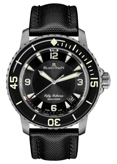 Blancpain Fifty Fathoms Automatique Titanium 5015-12B30-B52A | Pre-Owned Luxury Watch