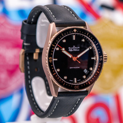 Blancpain Fifty Fathoms Bathyscaphe Sedna Gold 5000-36S30-B52A