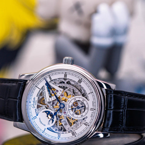Glashütte Original Senator Moon Phase Skeletonised Edition 1-49-13-15-04-50