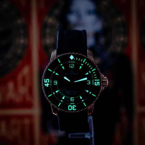 Blancpain Fifty Fathoms Automatique Red Gold 45MM 5015-3630-52A