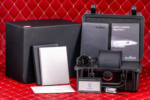 Blancpain Fifty Fathoms Bathyscape Ceramic "Darth Vader" Black Dial 5000-0130-B52A