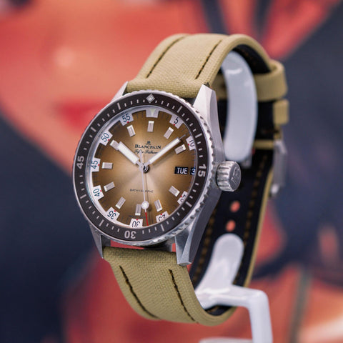 Blancpain Fifty Fathoms Bathyscaphe Day Date Desert Edition 5052-1146-E52A