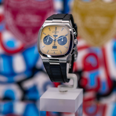 Glashütte Original Seventies Panorama Chronograph “Golden Bay” Limited Edition 1-37-02-14-02-63