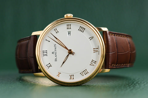 Blancpain Villeret Tourbillon 8 Jours Steel 6025-1942-55B | Pre-Owned Luxury Watch