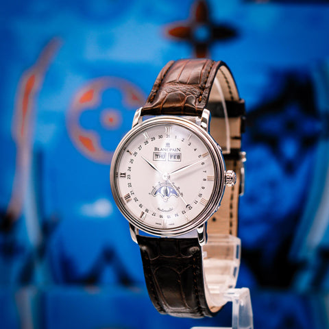 Blancpain Quantième Complet Villeret 6263-1127-55A - Box and Papers