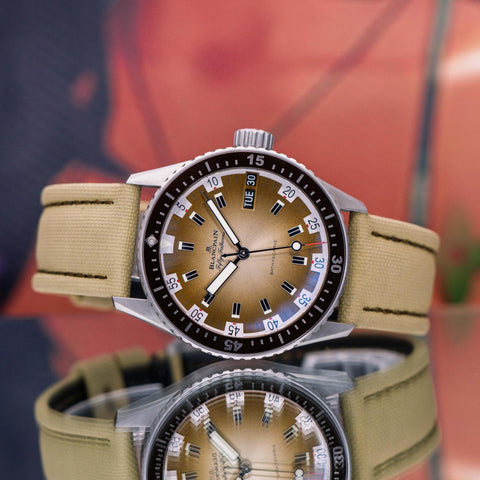 Blancpain Fifty Fathoms Bathyscaphe Day Date Desert Edition 5052-1146-E52A